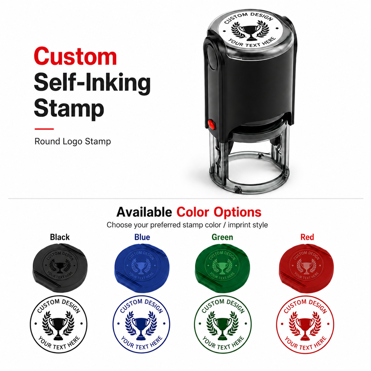 Custom Round Stamp