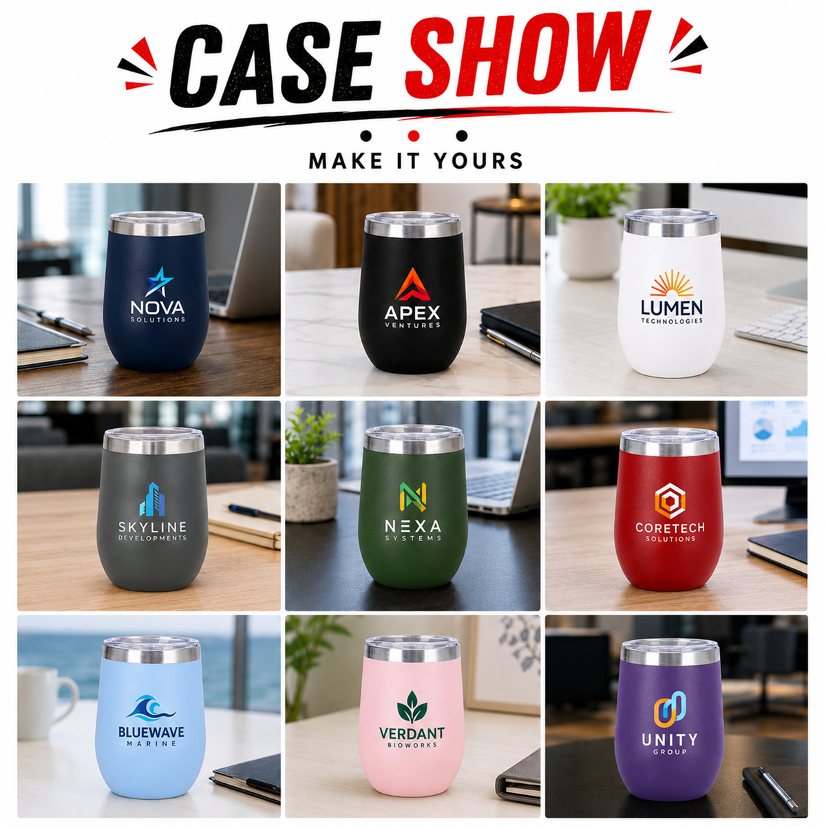 Custom 12oz Double Wall Stainless Steel Egg Tumbler