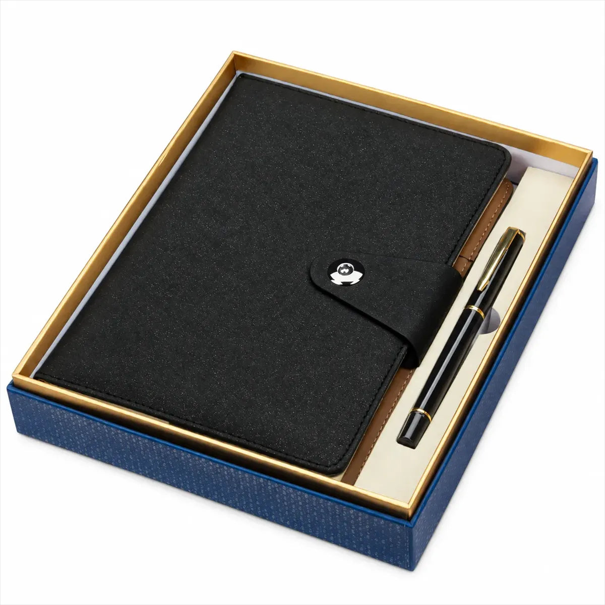 2-Piece Executive PU Notebook & Roller Pen Gift Set