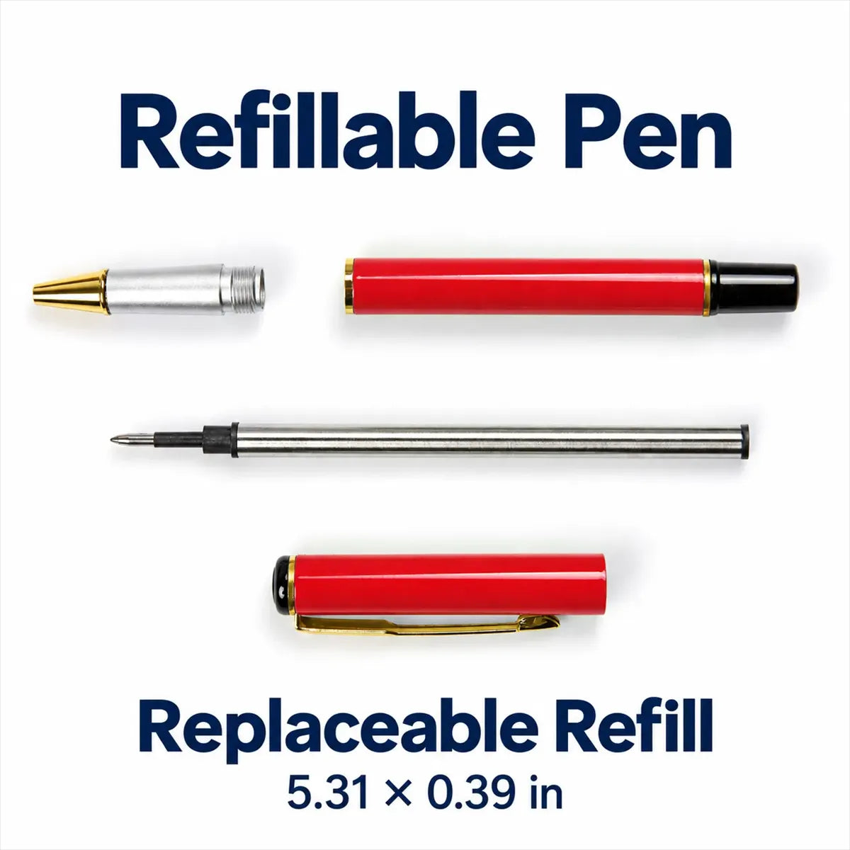 2-Piece Executive PU Notebook & Roller Pen Gift Set
