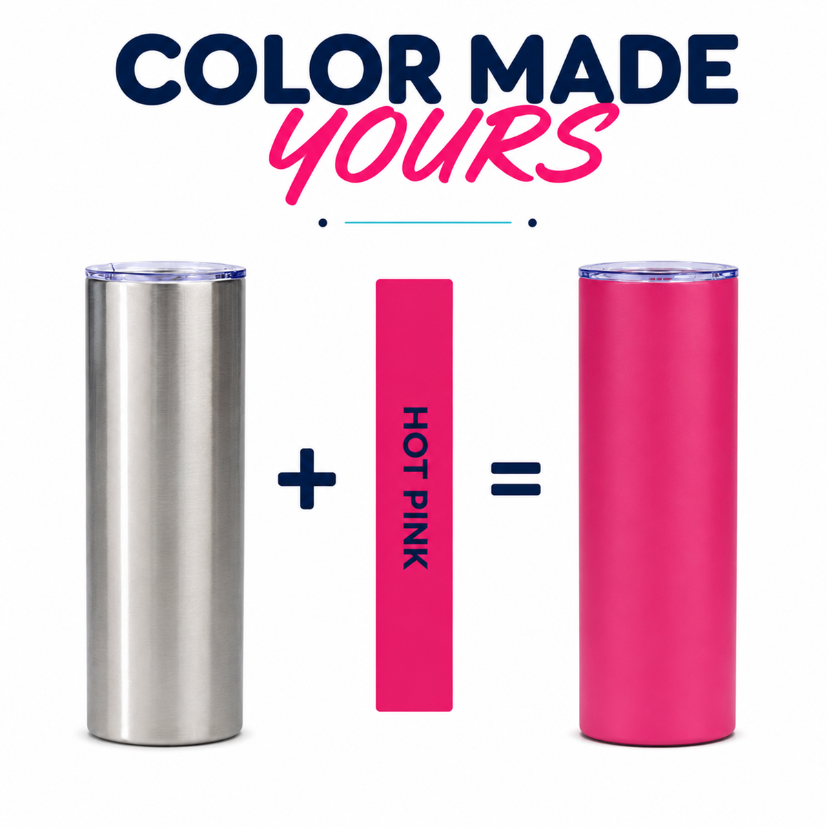 20Oz Custom Stainless Steel Straight Tumbler