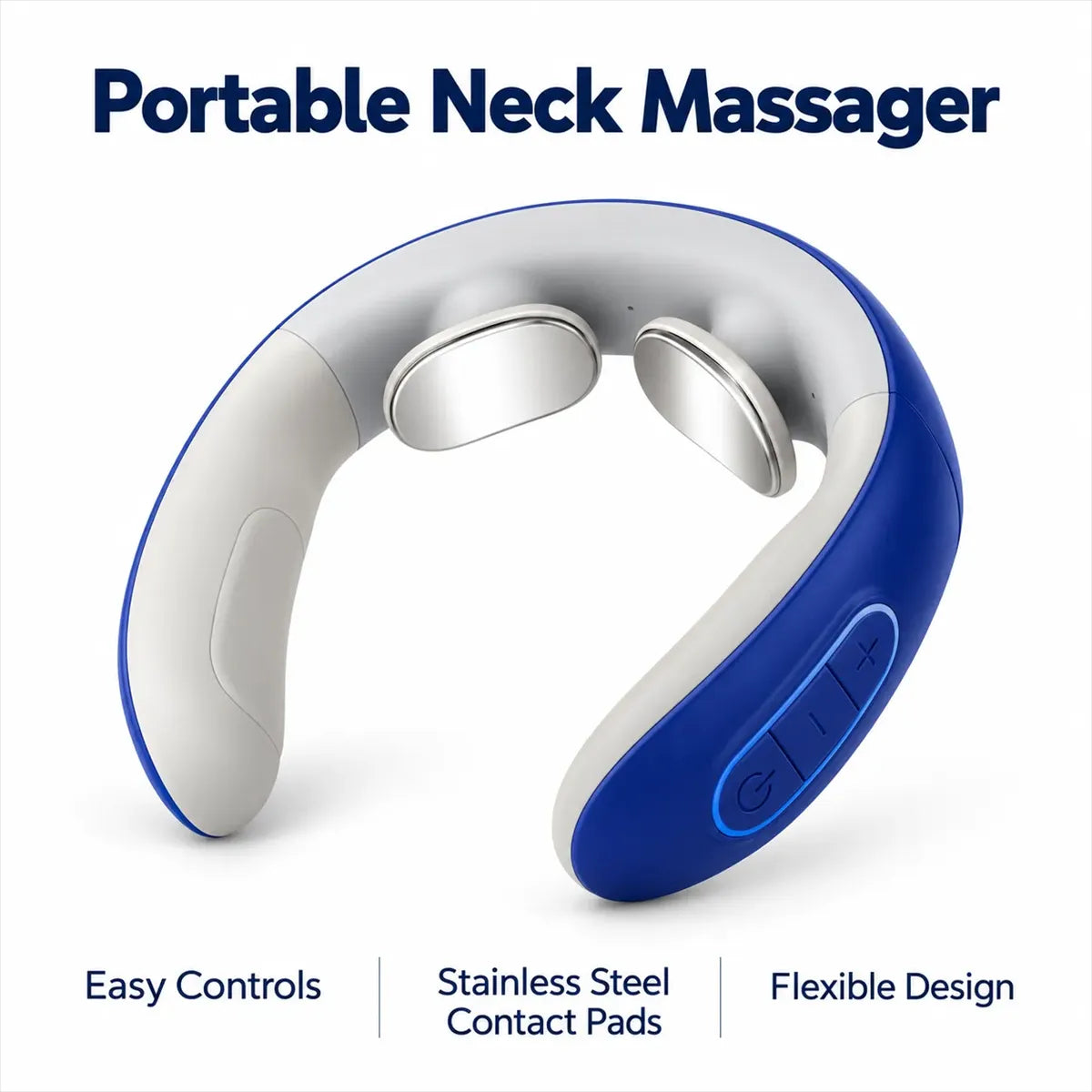 3Pcs Tumbler, Umbrella & Neck Massager Gift Set
