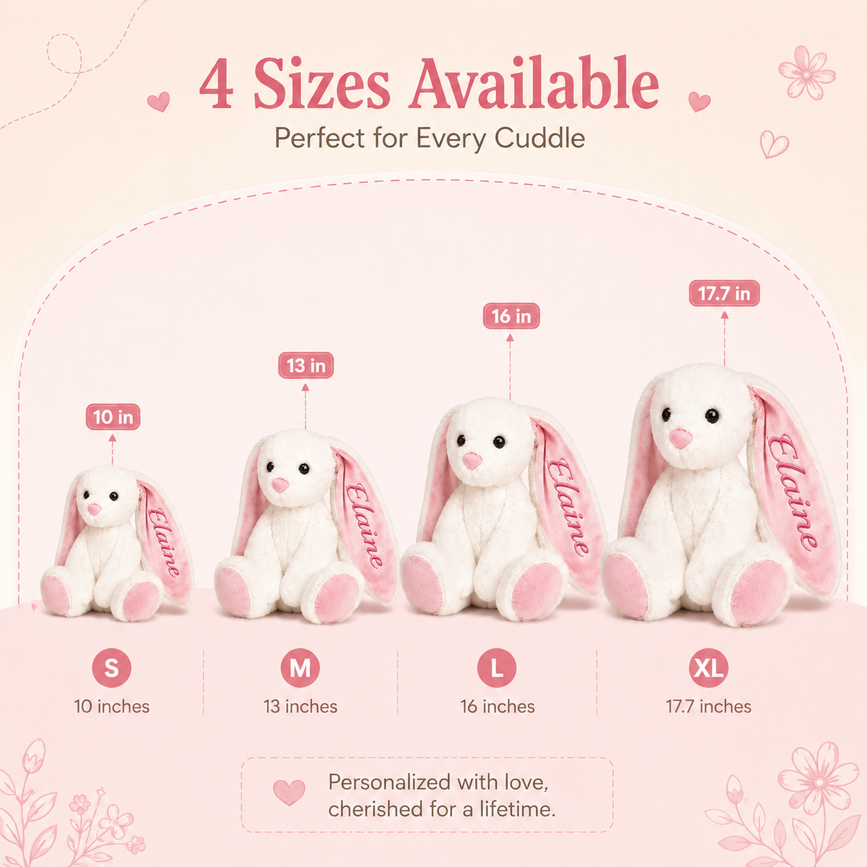 Custom Plush Bunny