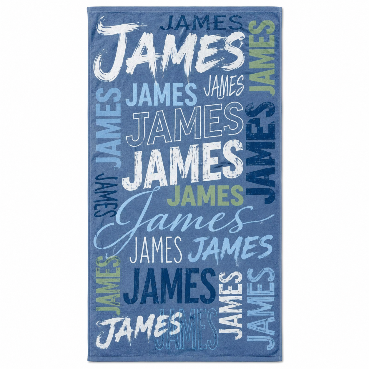 Custom Name Beach Towel