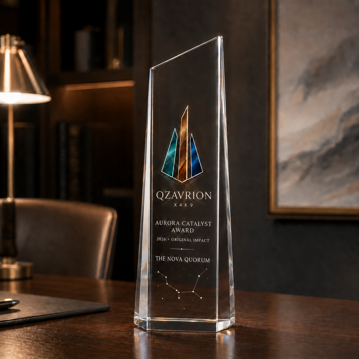 Custom Diamond-shaped Awards