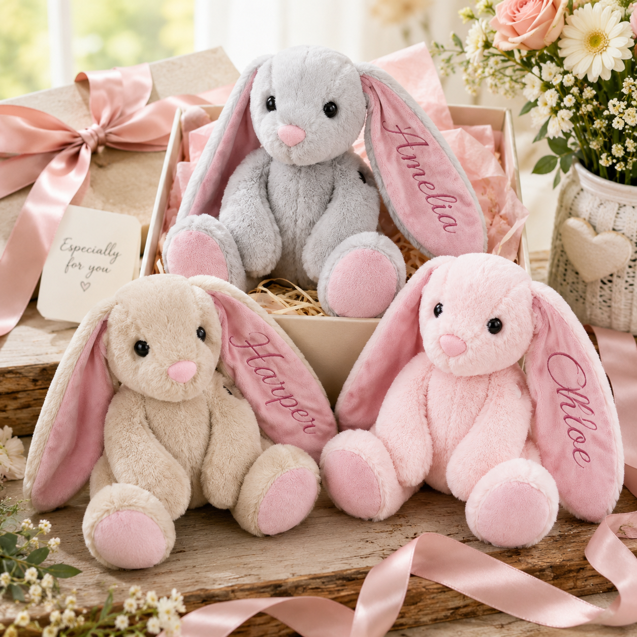 Custom Plush Bunny