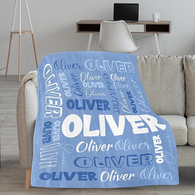 Custom Name Blanket
