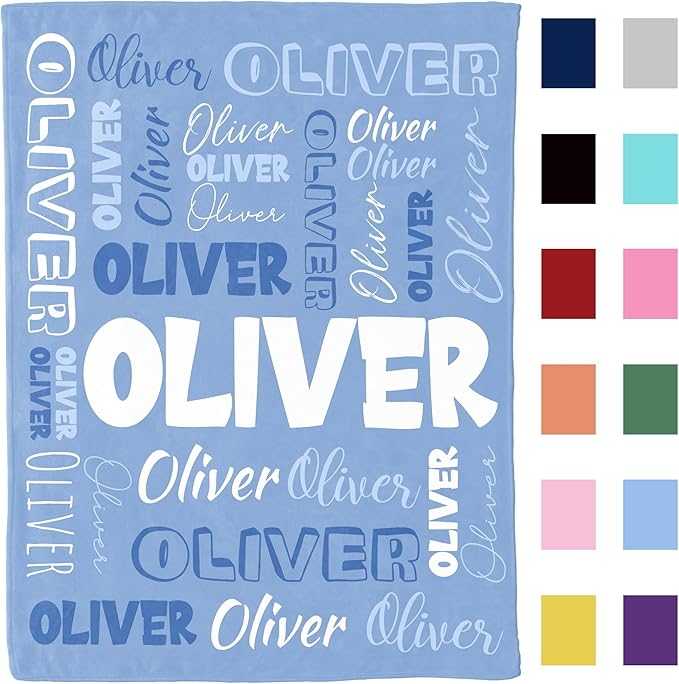 Custom Name Blanket
