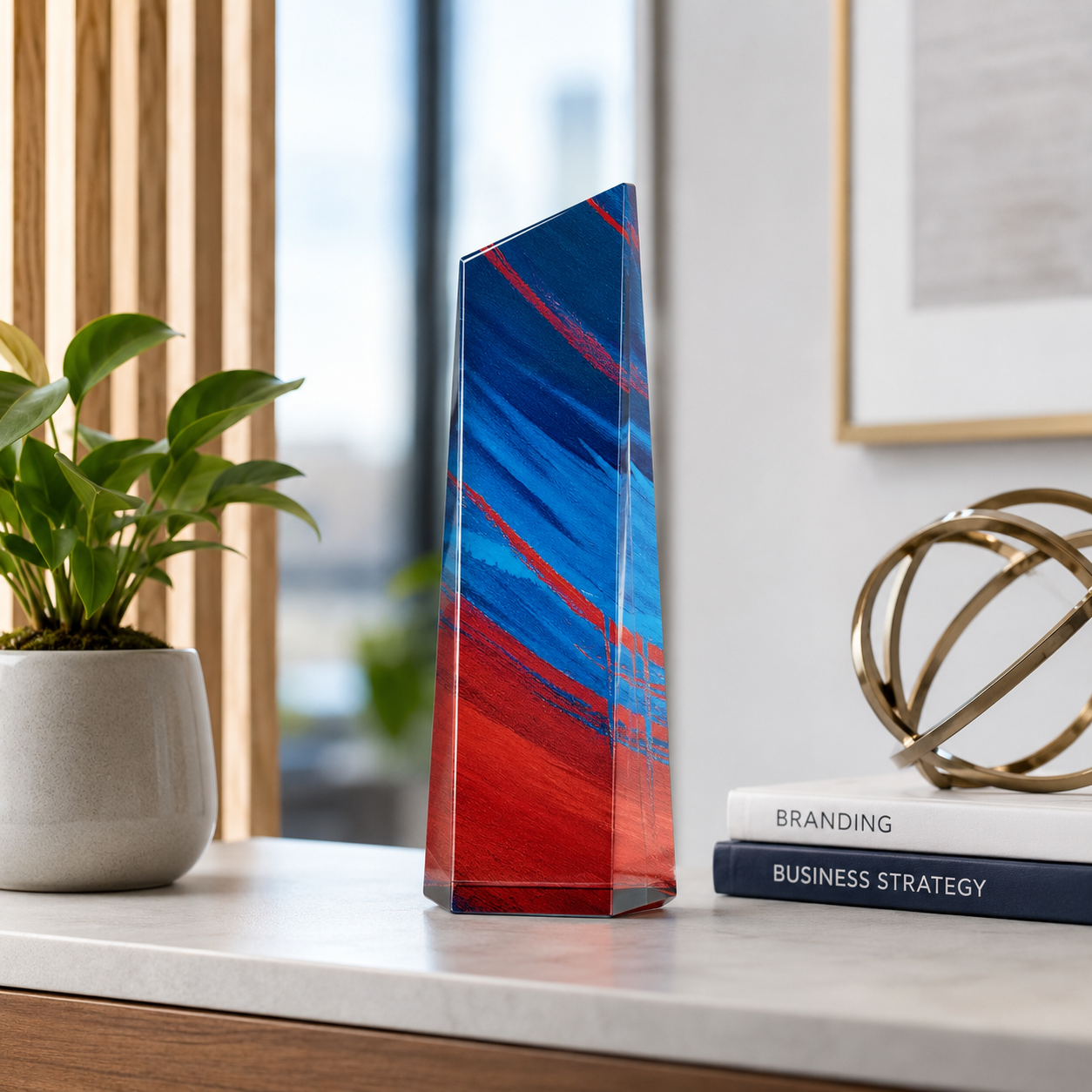 Custom Diamond-shaped Awards