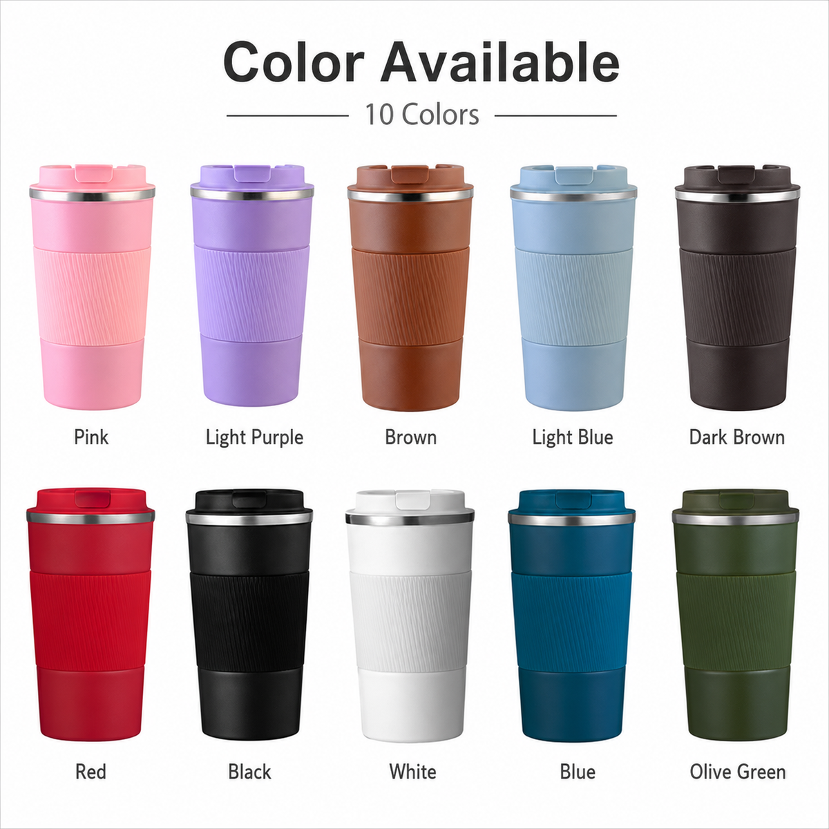 500ml Stainless Steel Travel Coffee Mug