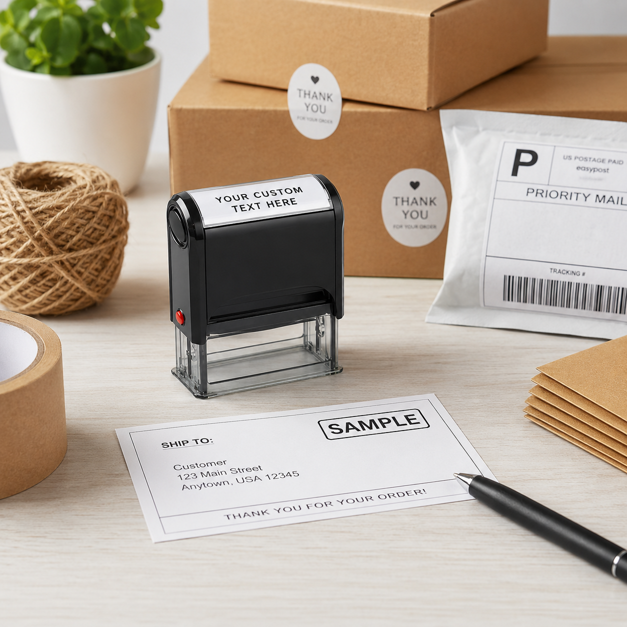 Custom Rectangle Stamp
