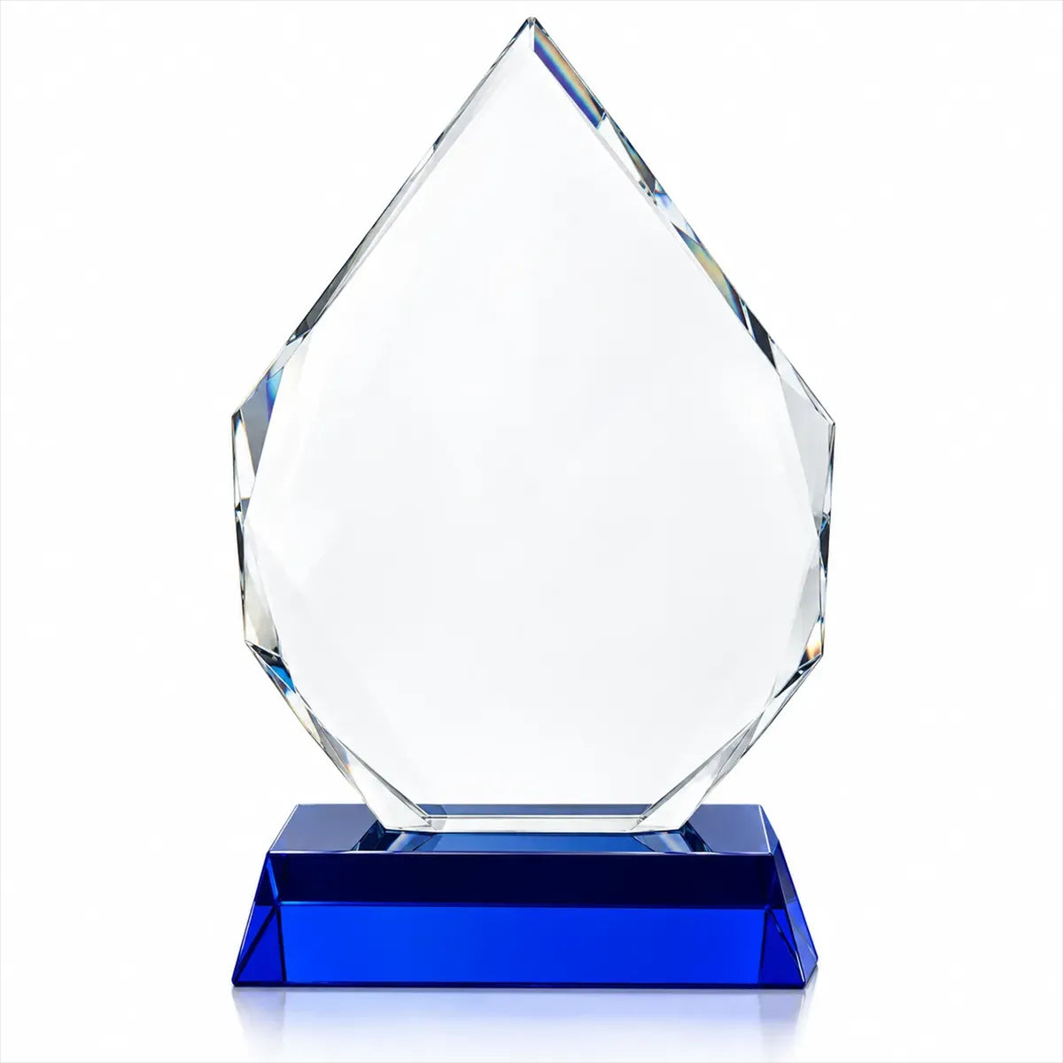 Custom Teardrop Crystal Award Trophy