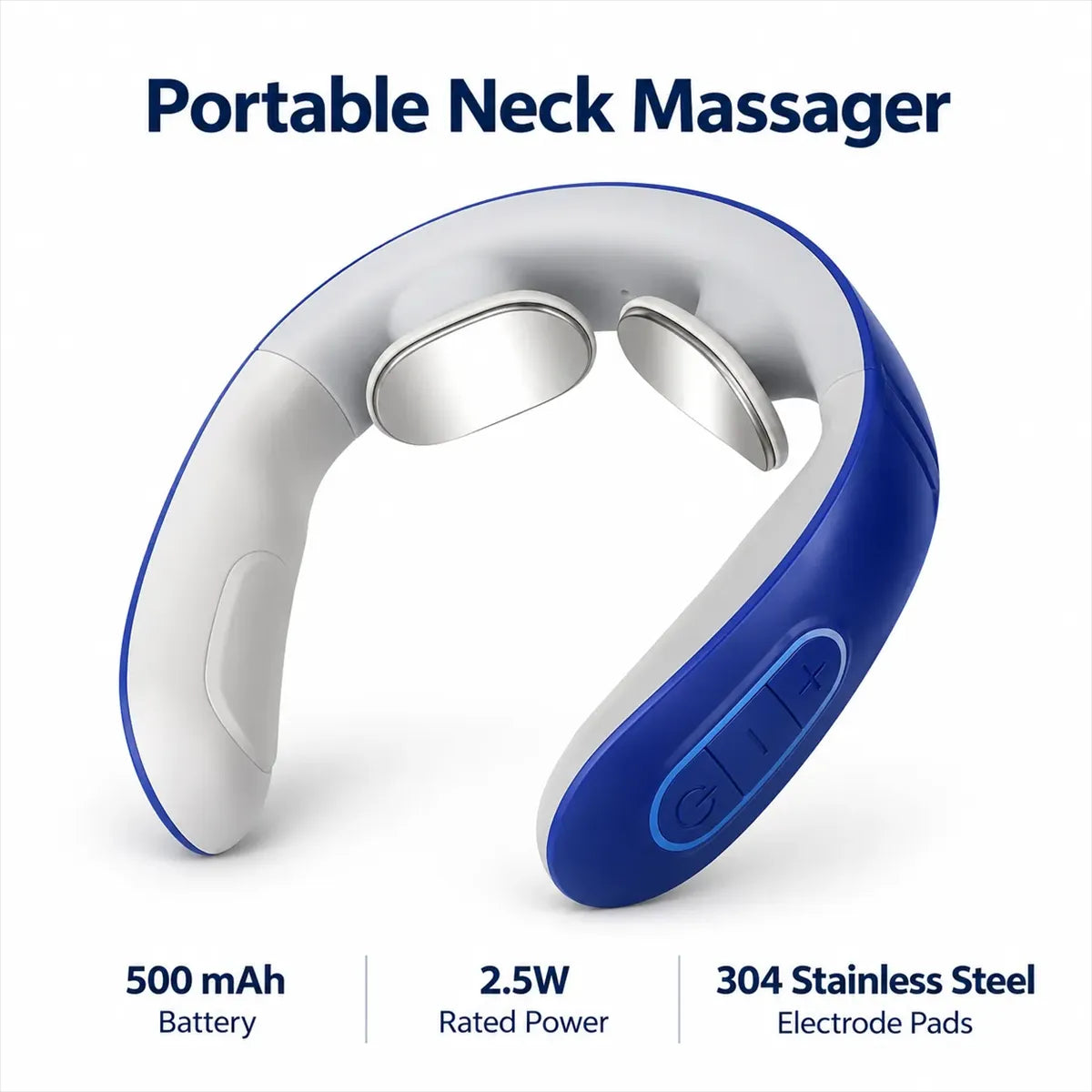 Neck Massager + Magnetic Power Bank Gift Set