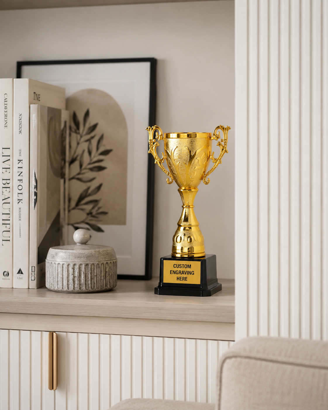 Custom Morning Glory Trophy