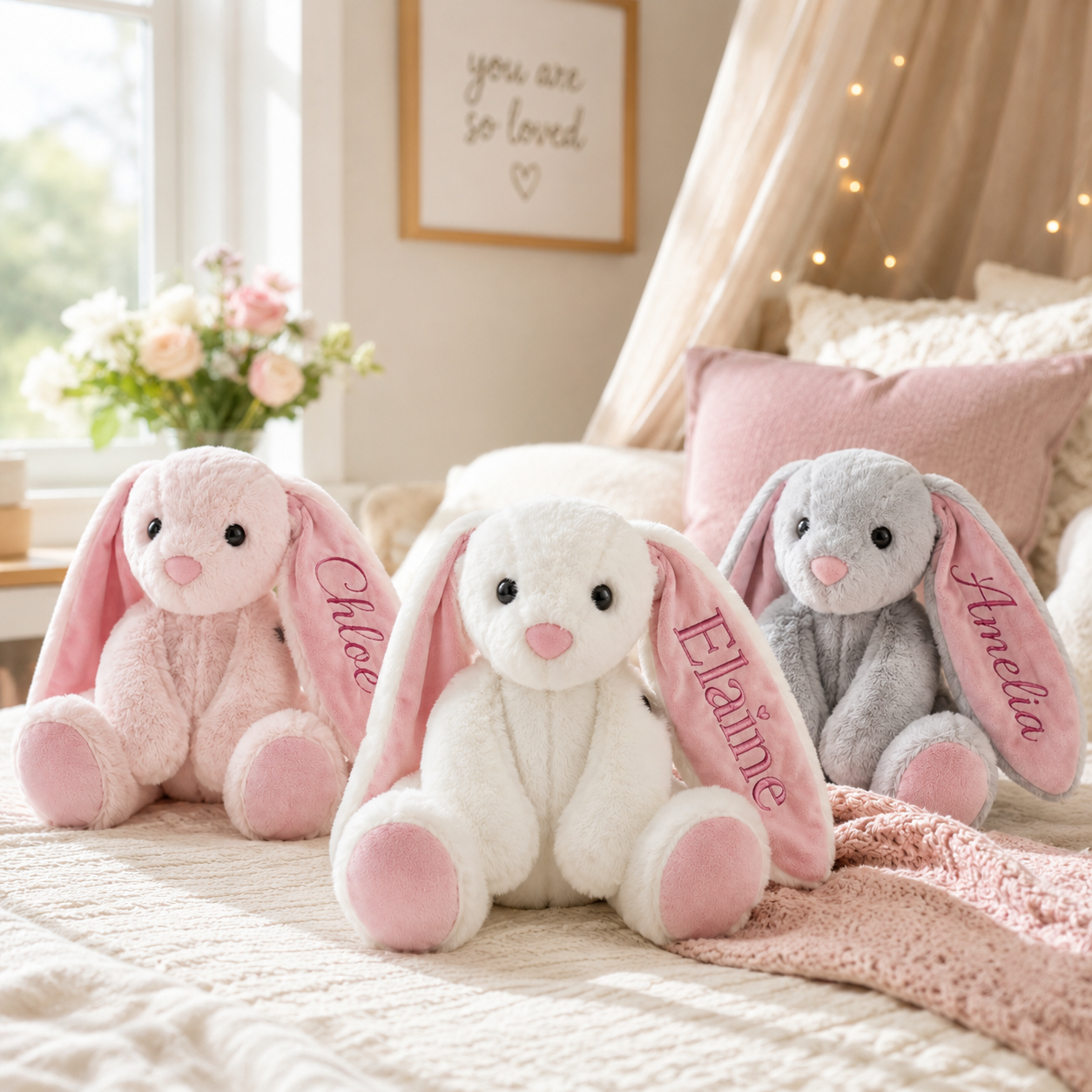 Custom Plush Bunny