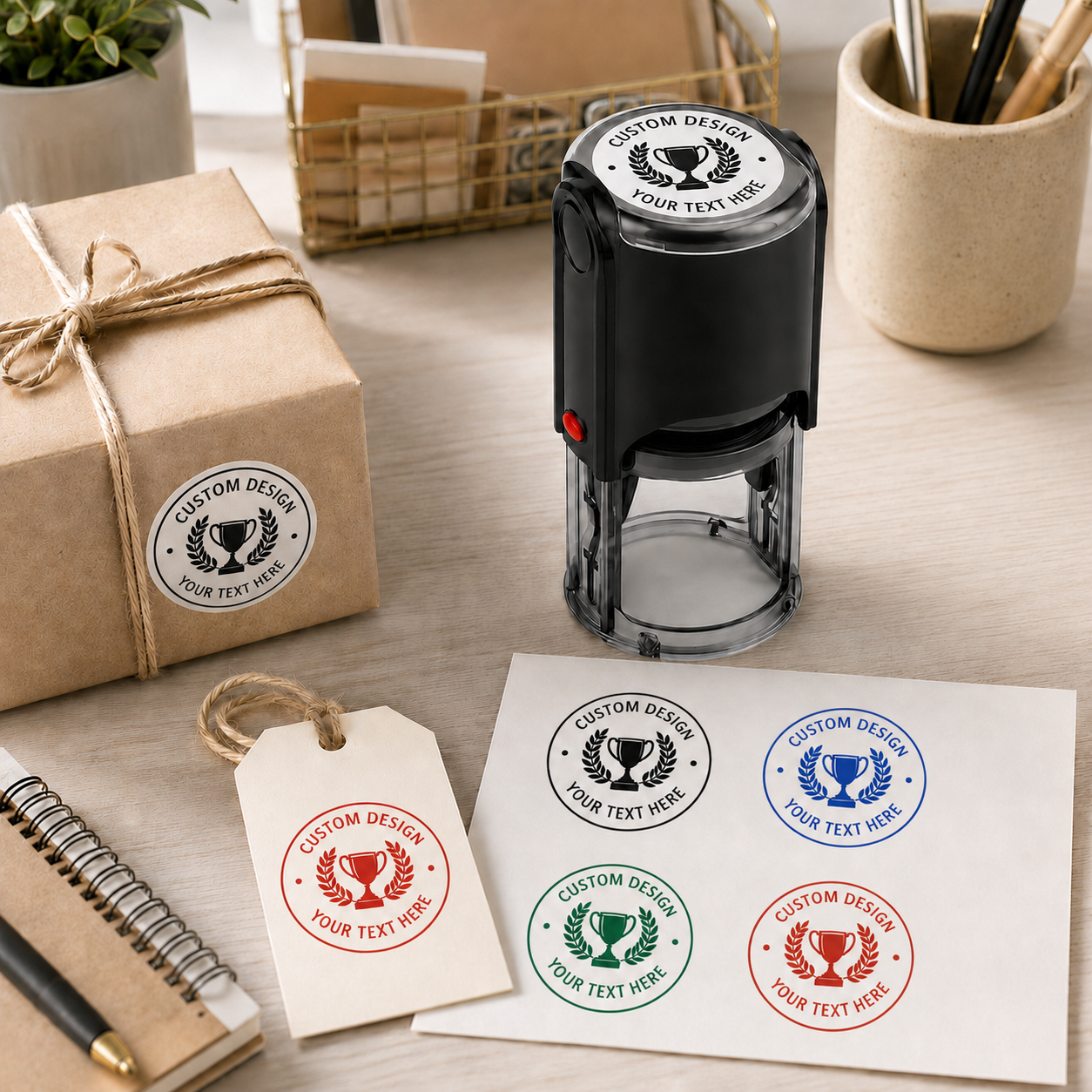 Custom Round Stamp