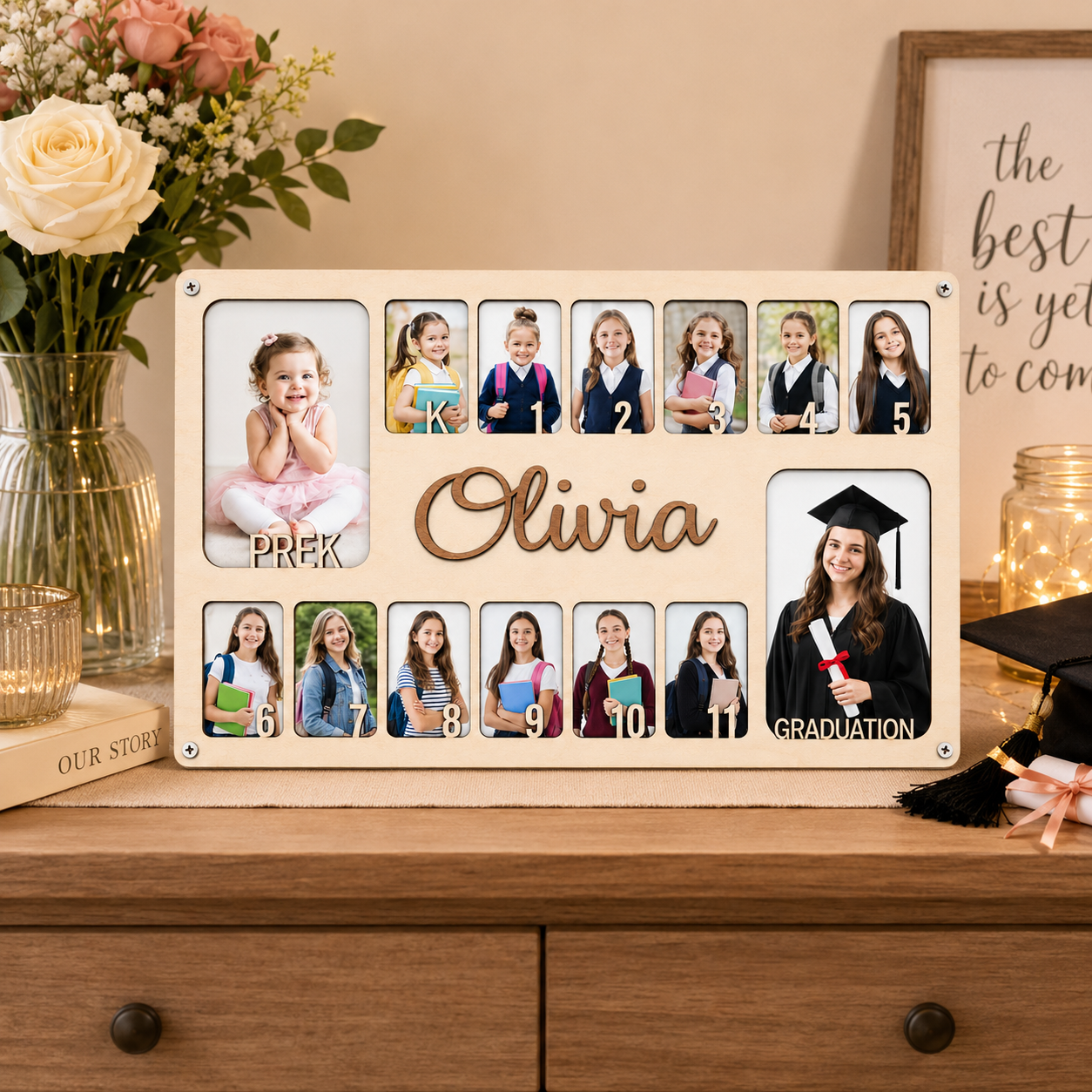 Custom Growth Photo Frame