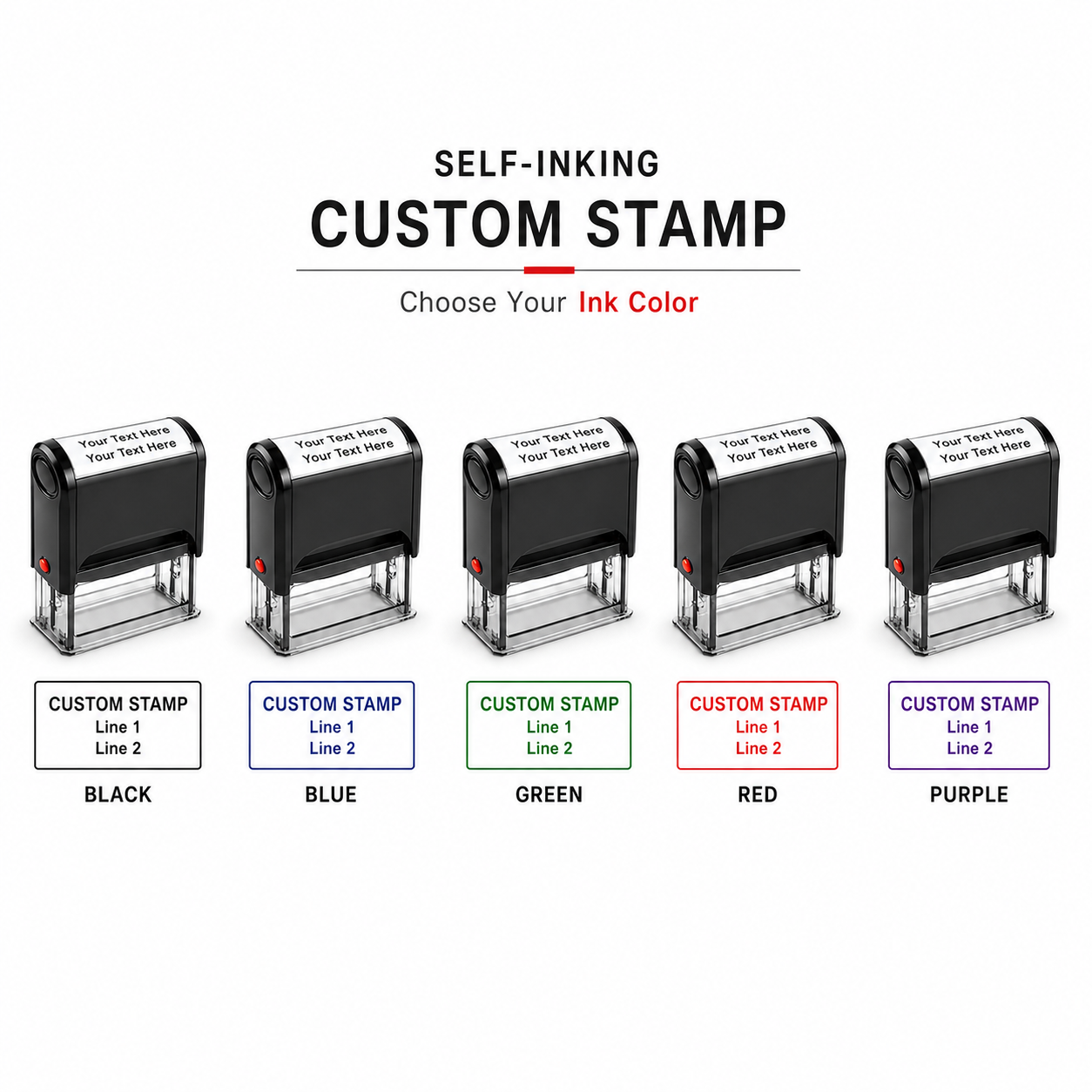 Custom Rectangle Stamp
