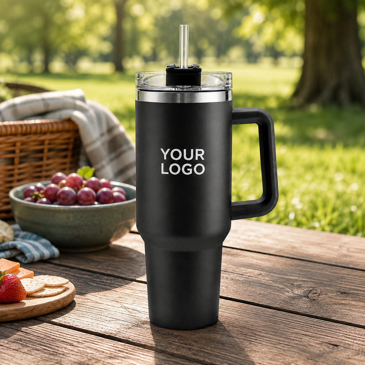 Custom 40oz Stainless Steel Tumbler
