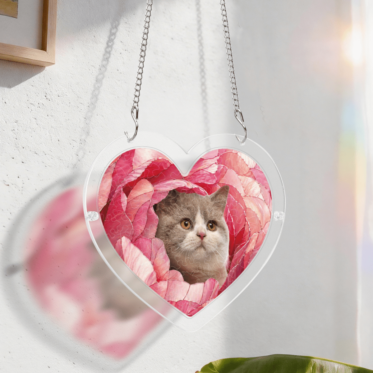 Personalized Heart Suncatcher - Giftula