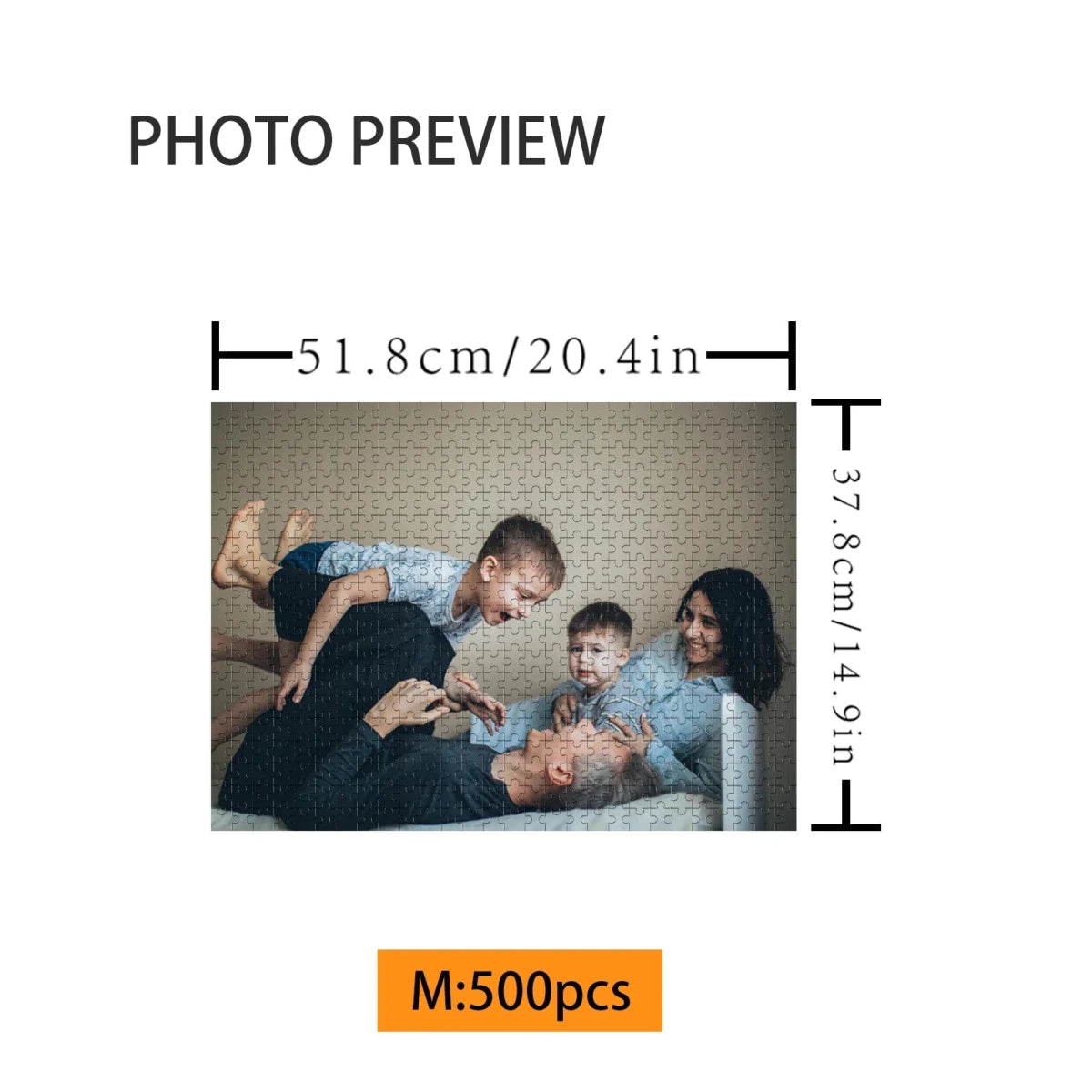 Personalized Photo Puzzle - Giftula