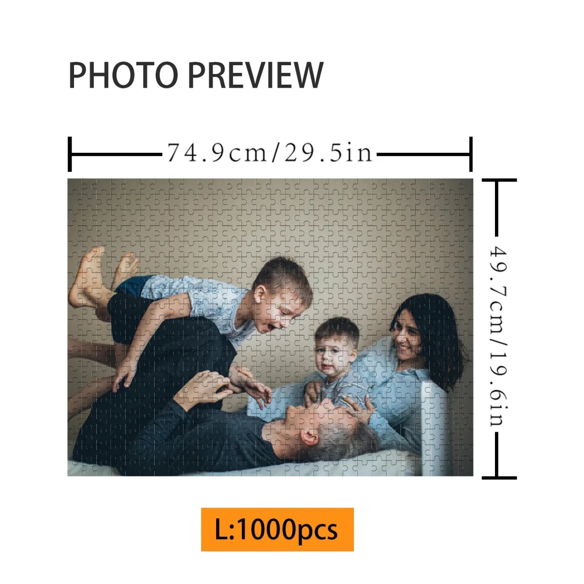 Personalized Photo Puzzle - Giftula