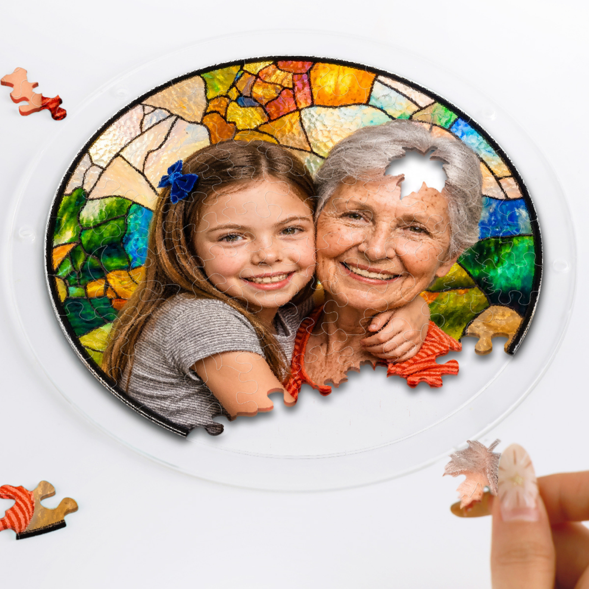 Personalized Round Suncatcher - Giftula