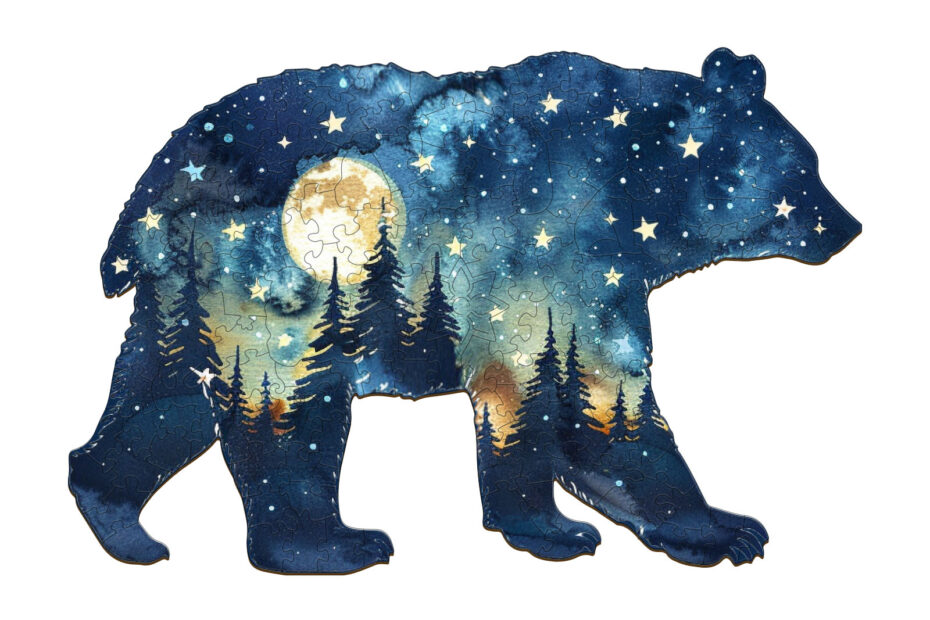 Puinen palapeli-Astral Bear 66d34028f414f