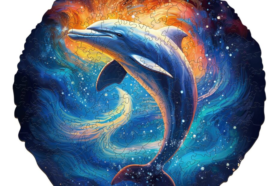 Puinen palapeli- Unelma delfiini – Dream dolphin 66d16ff01b5cb