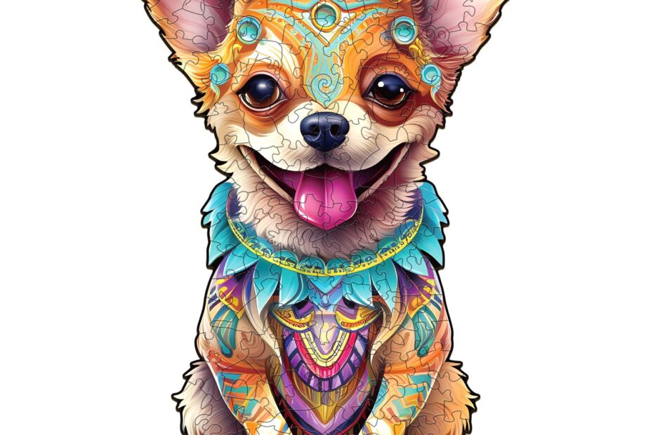 Puinen palapeli-Happy Chihuahua – onnellinen chihuahua 66d082bf64092