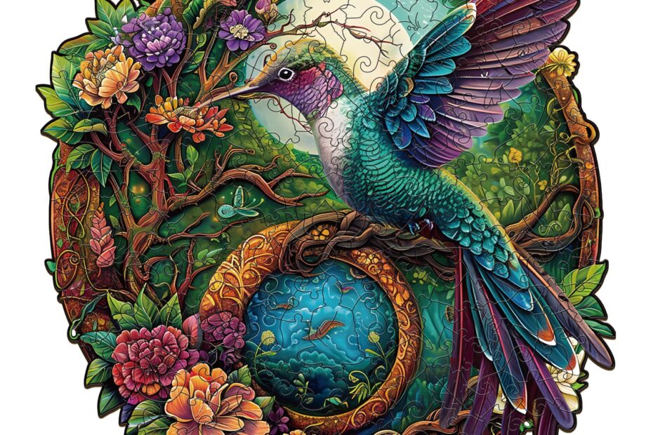 Puinen palapeli – Yin Yang Hummingbird 2 66d30221f129a
