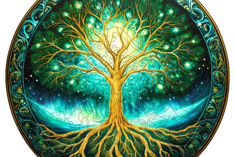Puinen palapeli-Aurora Tree of life – elämän puu 66e09a3795ccf