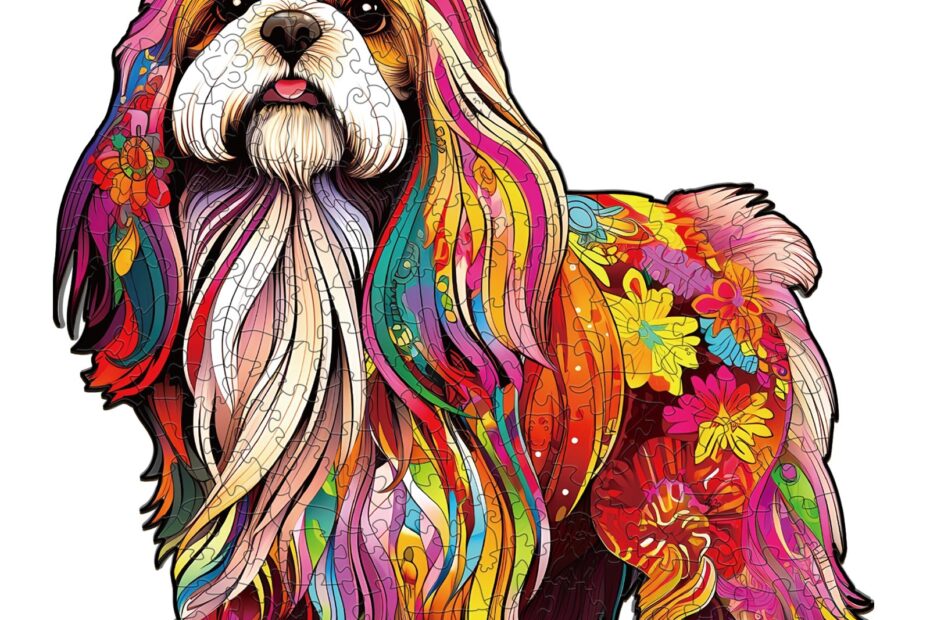 Puinen palapeli-kaunis Shih Tzu 2 66d5c9b6148b0