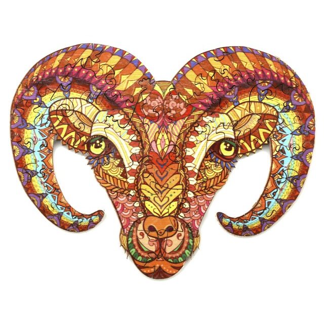 Puinen palapeli-BIGHORN SHEEP (lampaat) 66e304f9c2d37