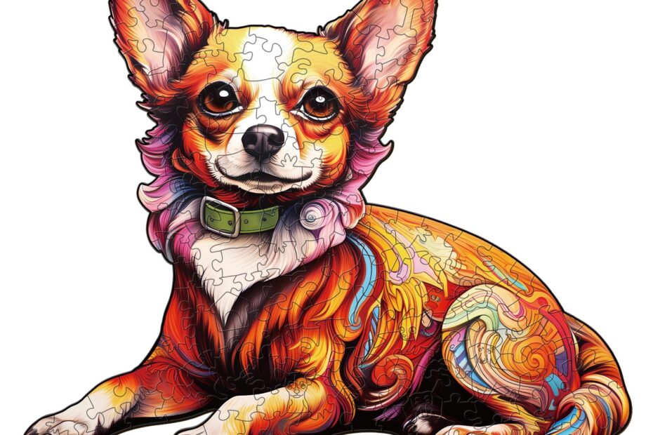 Puinen palapeli-Charming Chihuahua 66e7734de4c3e