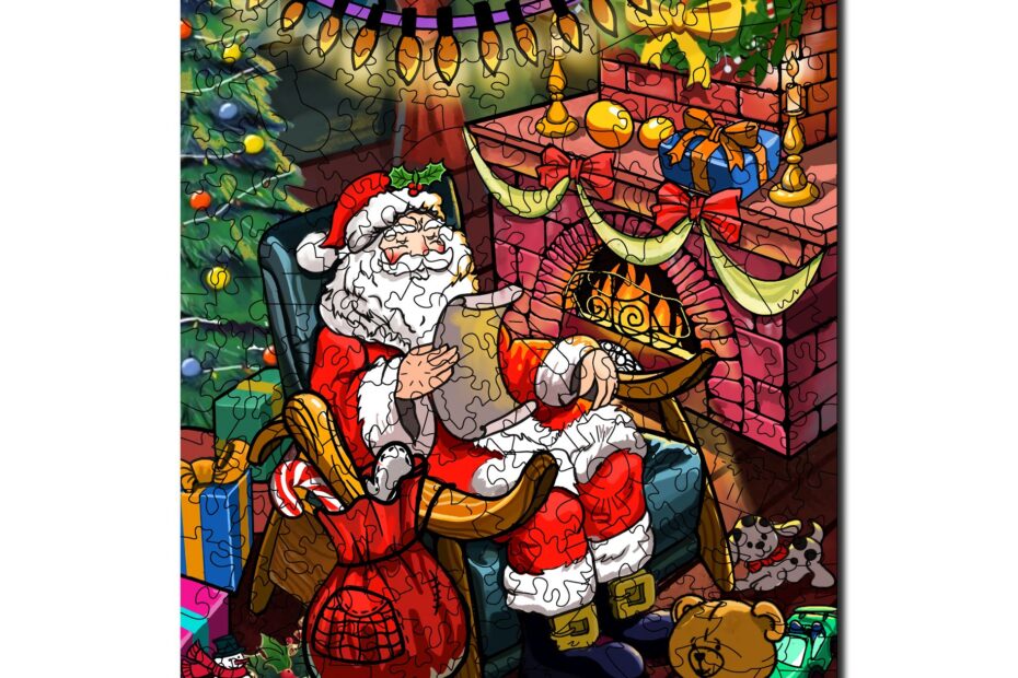 Puinen palapeli-CHRISTMAS EVE (Jouluaatto) 66e4d4f1a5042