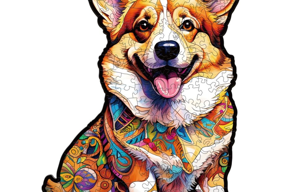 Puinen palapeli-CLEVER CORGI-2 66e22c507ccb0