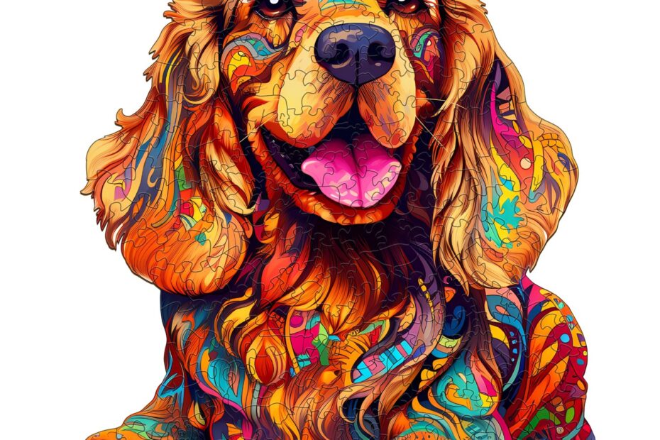 Puinen palapeli – Cocker Spaniel – Cocker Spaniel 66e584579ab00