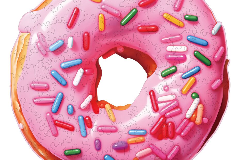 Puinen palapeli-Doughnut 66e8e69379551