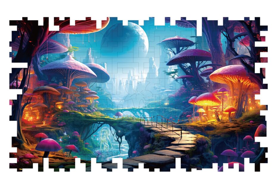 Puinen palapeli-Fantasy World-palapeli 66de62f6dbf07