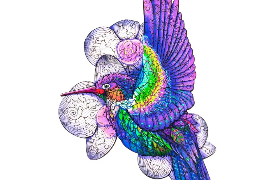 Puinen palapeli-VAPAA HUMMINGBIRD-palapeli 66e754954727a