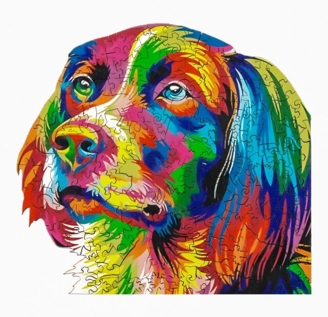 Puinen palapeli-GOLDEN RETRIEVER-palapeli 66d66476abef7