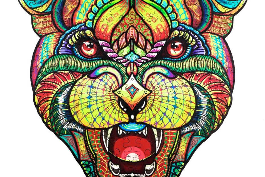 Puinen palapeli-MYSTERIOUS LEOPARD – puupalapeli 66e42feac6103