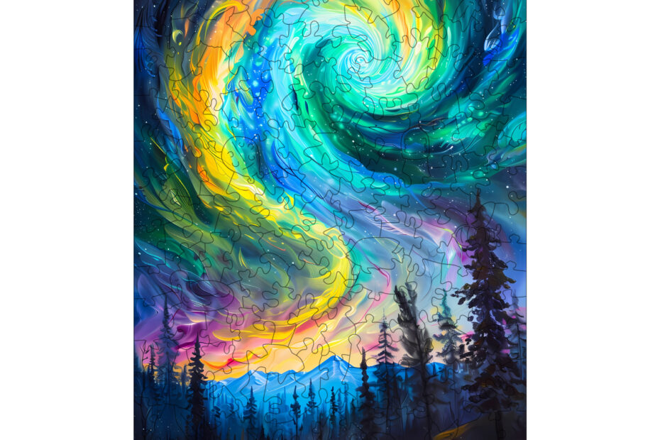 Puinen palapeli-yö Aurora 66e134f77455f