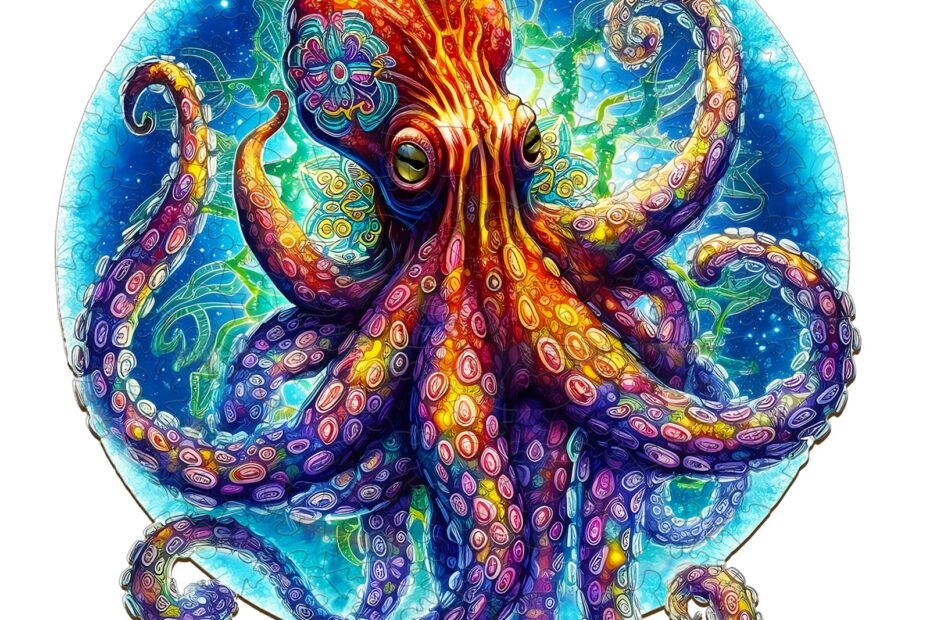 Puinen palapeli – Octopus 66df984c42fa2