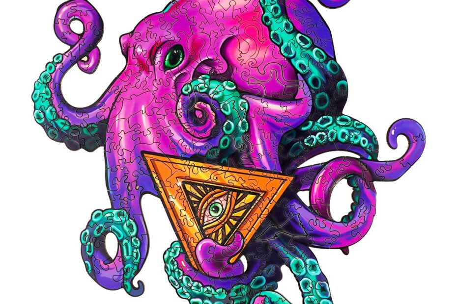 Puinen palapeli-OCTOPUS XIAOHACHI 66e9624912100