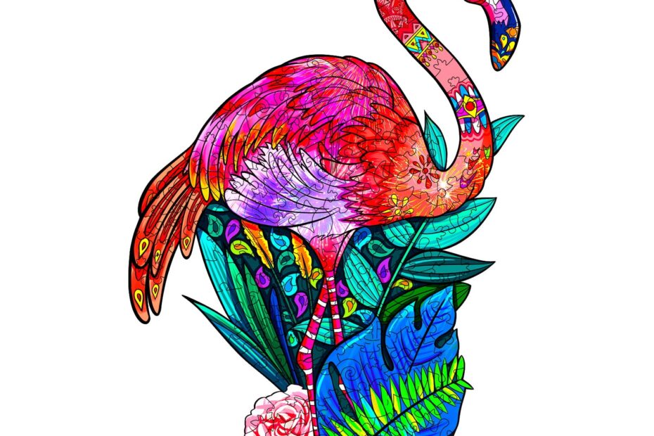 Puupalapeli-PASSIONATE FLAMINGO 66dc7e44ccf71
