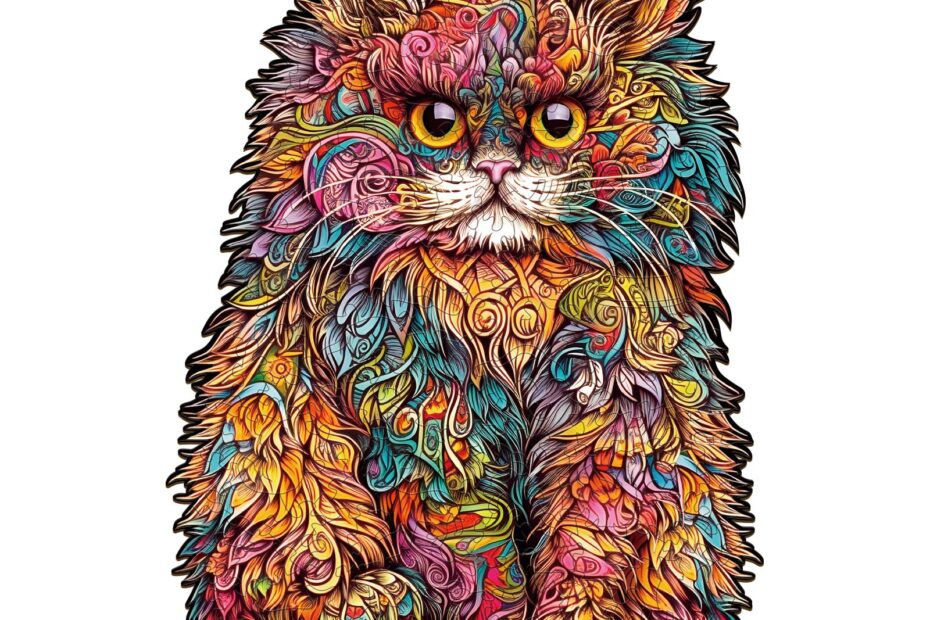 Puinen palapeli-Persian kissa 66e361ad5c8a7
