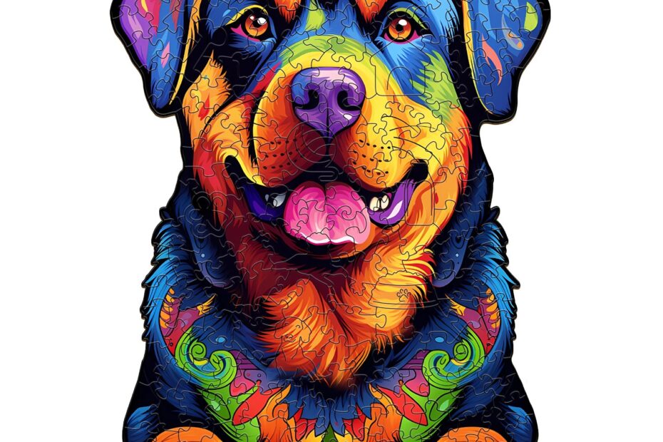 Puinen palapeli-Rottweiler-2 66d45694e870f