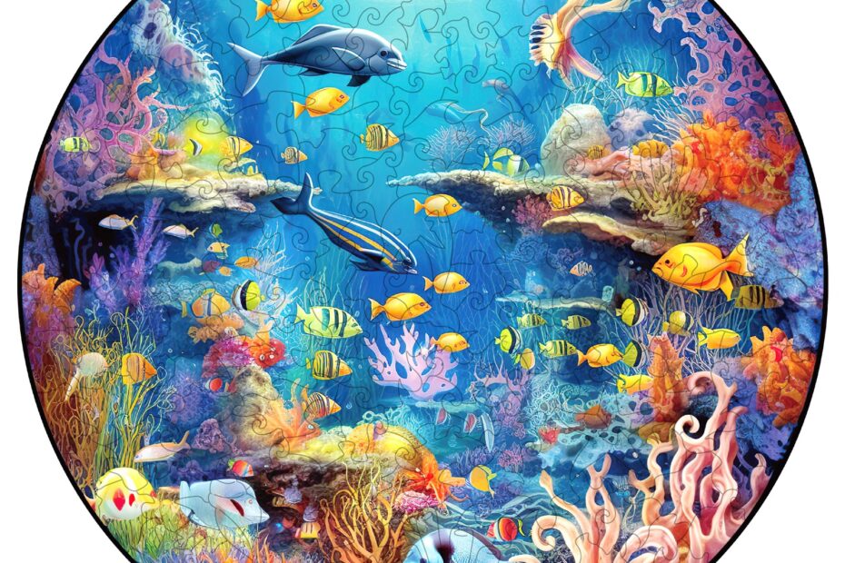 Puinen palapeli-Underwater World (vedenalainen maailma) 66e92e9a4335c